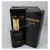 Five Stetson Black cologne spray, 1.5 oz each,