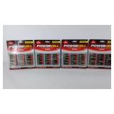 Four packages of AA batteries, 21-count per