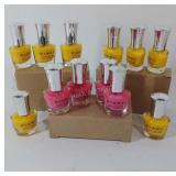Case of Pixel nail polish, each case has 18
