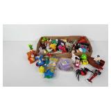 Toys, many are advertising meal types