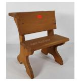 Doll size student desk chair