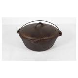 Cast iron Dutch oven, No 8, 10 5/8", made in USA