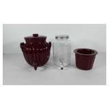 Beverage dispensers and chiller, ceramics brand