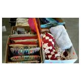 Skid lot: includes throw blankets,pillows,