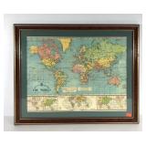 World map, Beacon