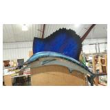 Big wall mount marlin, over 80" long, fiberglass