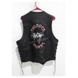 Harley-Davidson leather vest, size 46