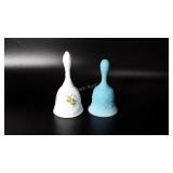 Glassware, includes Fenton early blue bell with