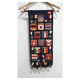 Medals and patches of World baton twirling