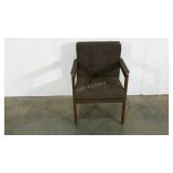 Conference chair, nubby upholstery, seller code