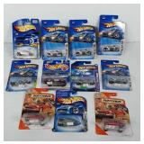 Mattel Match Box and Hot Wheels die cast cars,