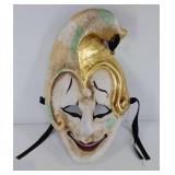 Hand Painted Paper Mache Jesters Mask, bought in