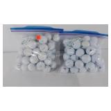 Eight dozen used golf balls, TaylorMade mix