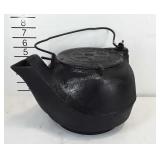 Cast iron kettle with lid, #7