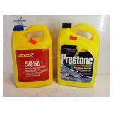 Two gallons of antifreeze/coolant, Prestone and