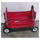 Radio Flyer collapsible cart, wagon bed 32"×18"