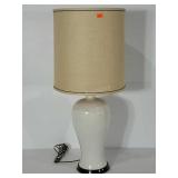 Table lamp with shade, 38" tall, seller code LC
