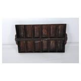 Iron Cornbread banking pan 7"x13"