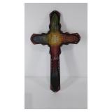 Decorative Cross wall hanging, 20"x12",  new