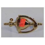Brass door knocker