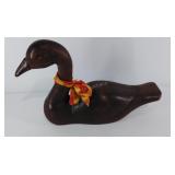 Decorative Wood duck decoy, 15" in length