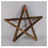 Decor wooden star