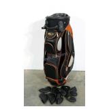 Bag Boy golf bag, in nice condition, includes
