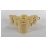 Six Fiesta mugs
