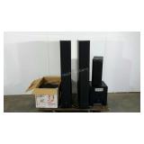 Sapphire SC, ST2, SB speakers, Yamaha sub woofer,