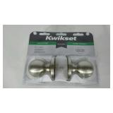 Kwikset hall and closet door handles, new in