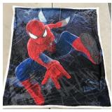 Spiderman fleece throw, 43x59