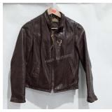 Genuine Leather jacket, with Harley-Davidson pin,