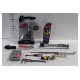 Tools: Husky socket set, 20" screwdriver and bit
