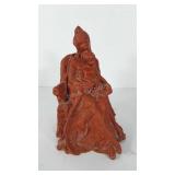 Mother and Child clay sculpture with SC copyright