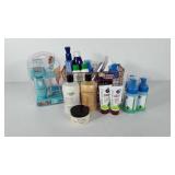 Bathroom items, includes hand sanitizer, bubble