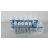 Hand sanitizer, includes twelve bottles