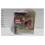 Window mounted look-in bird house