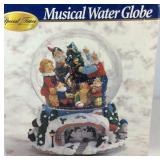 Musical water globe, special times