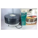 White-Westinghouse 5 tray food dehydrator, works
