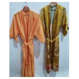 Two silk robes