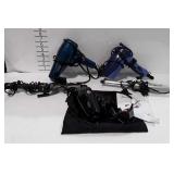 Hair dryers and curling irons, Sunbeam, Revlon,