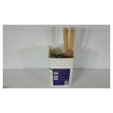 Bucket of paint supplies, includes rollers, stir