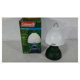 Coleman table lamp, battery operated, in original