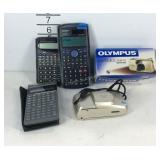 Calculators, CVS, Casio, and Franklin plus