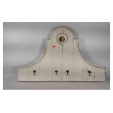 Rustic home decor, white painted wood