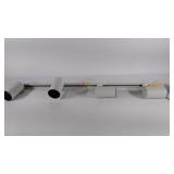 Studio lights, does work, approximately 50"