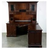 Large home office desk with return, seller code