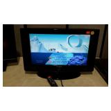 Samsung 26" tv, powers on, includes remote