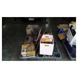 Miscellaneous housewares, baseball gloves, mugs,