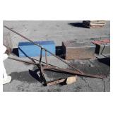 Early Steel Gardening Lay Off Plow, Horse Drawn